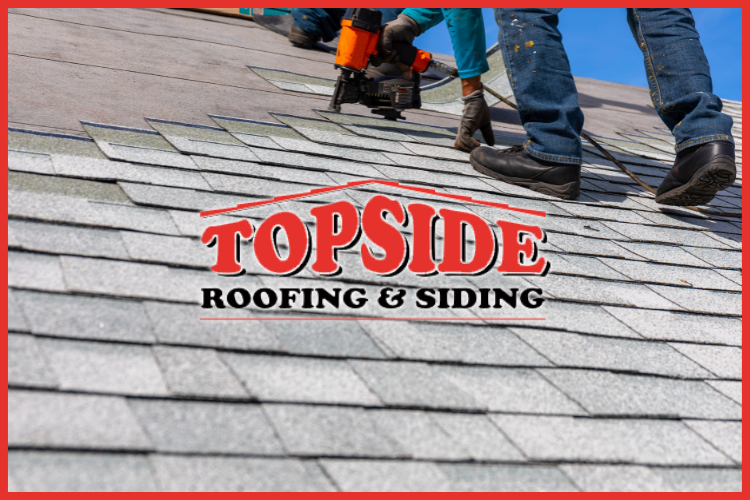 roofer in San Juan Island nailing doen new shingles a home