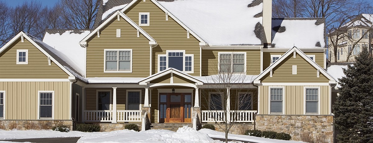house with lap siding